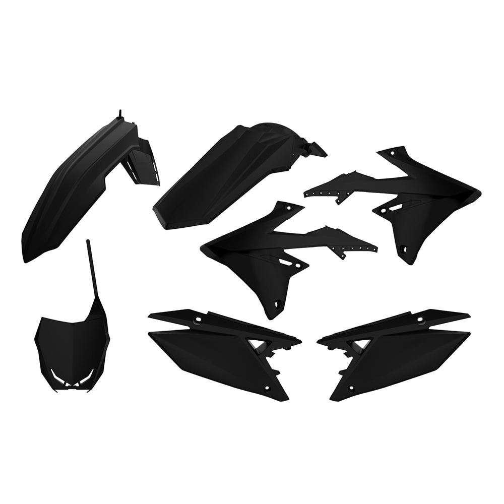 Polisport Plastics Box Kit For Suzuki RMZ 450 Black 2018